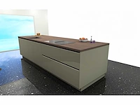 Nobilia structura noten milano olijf lak eiland - afbeelding 22 van  29