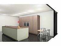 Nobilia structura noten milano olijf lak eiland - afbeelding 17 van  29