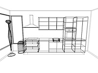 Nobilia touch alpin mat wit recht keuken - afbeelding 4 van  23