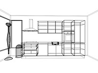 Nobilia touch alpin mat wit recht keuken - afbeelding 7 van  23