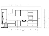 Nobilia touch alpin mat wit recht keuken - afbeelding 8 van  23
