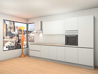 Nobilia touch alpin mat wit recht keuken - afbeelding 12 van  23