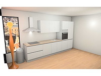 Nobilia touch alpin mat wit recht keuken - afbeelding 19 van  23