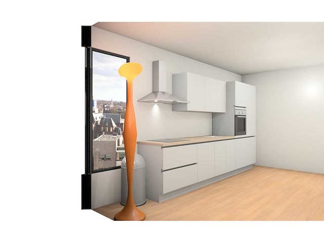 Nobilia touch alpin mat wit recht keuken - afbeelding 23 van  23