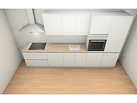 Nobilia touch alpin mat wit recht keuken - afbeelding 14 van  19