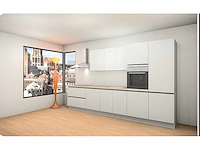 Nobilia touch alpin mat wit recht keuken - afbeelding 19 van  23