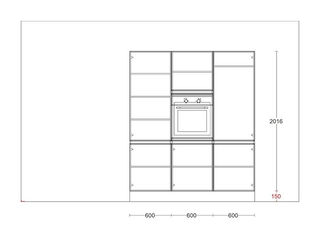 Nobilia touch schiefergrijs mat parallel keuken - afbeelding 21 van  21
