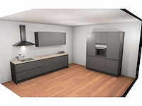 Nobilia touch schiefergrijs mat parallel keuken - afbeelding 9 van  21