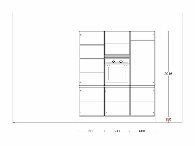 Nobilia touch schiefergrijs mat parallel keuken - afbeelding 18 van  21