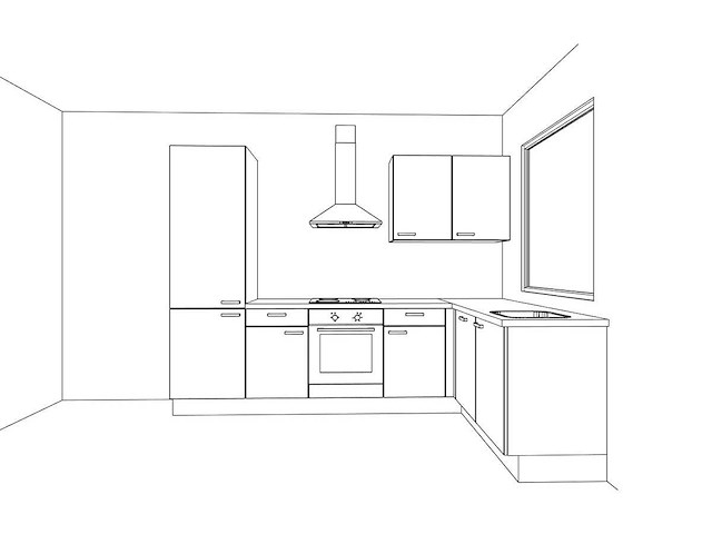 Nobilia touch supermat zwart hoek keuken - afbeelding 16 van  18