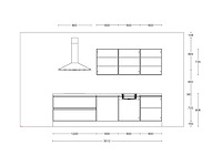 Nobilia touch supermat zwart parallel keuken - afbeelding 11 van  27
