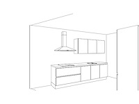 Nobilia touch supermat zwart parallel keuken - afbeelding 13 van  27