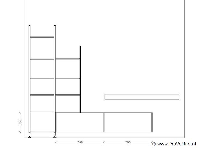 Nobilia wandmeubel - afbeelding 6 van  7