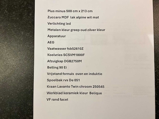 Nobilia zuccaro hoekkeuken - afbeelding 53 van  59