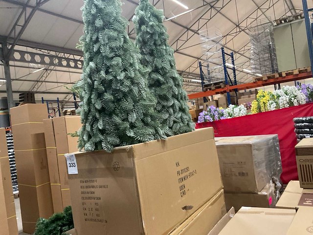 Nobilis oakville kunstkerstboom (3x) - afbeelding 3 van  4