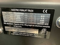 Noblelift - 2024 - q25-series - 2.5t vorkheftruck verstelbare lepels 4.8m - afbeelding 8 van  22