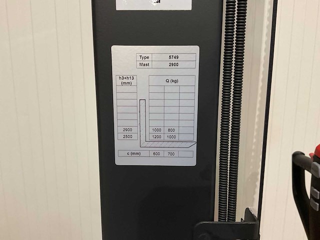 Noblelift 2,9 m elektrische stapelaar - afbeelding 38 van  43