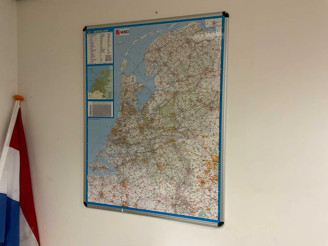 Nobo landkaart nl - afbeelding 1 van  1
