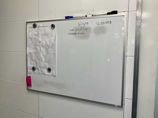 Nobo magnetisch whiteboard - afbeelding 1 van  1