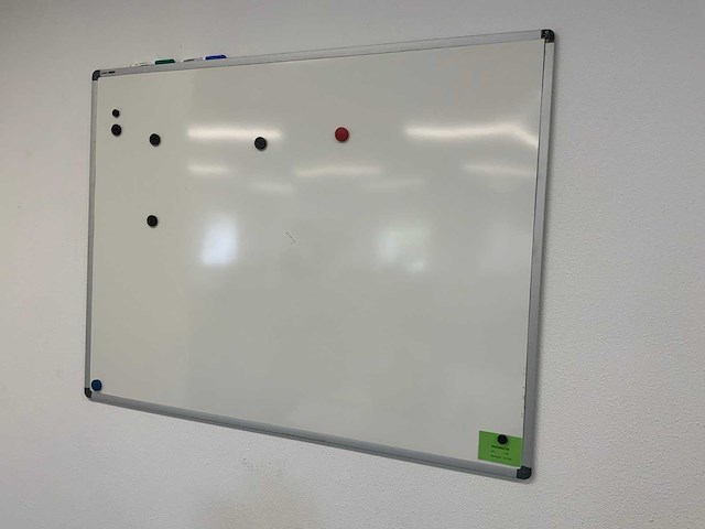 Nobo / manutan magnetisch whiteboard (5x) - afbeelding 1 van  5