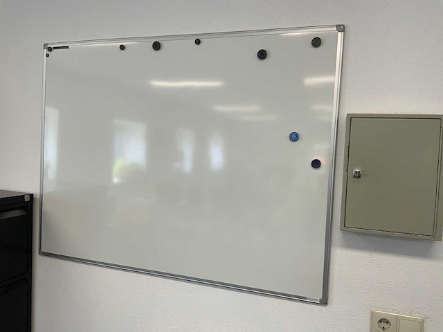 Nobo / manutan magnetisch whiteboard (5x) - afbeelding 2 van  5
