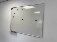 Nobo / manutan magnetisch whiteboard (5x) - afbeelding 4 van  5