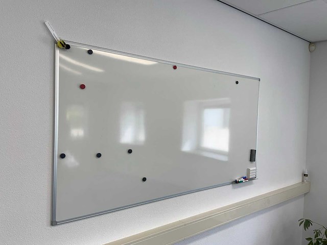 Nobo / manutan magnetisch whiteboard (5x) - afbeelding 5 van  5