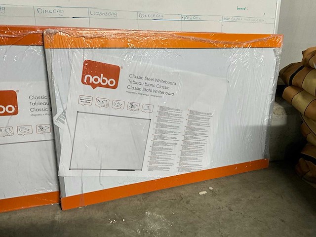 Nobo whiteboards (5x) - afbeelding 6 van  6