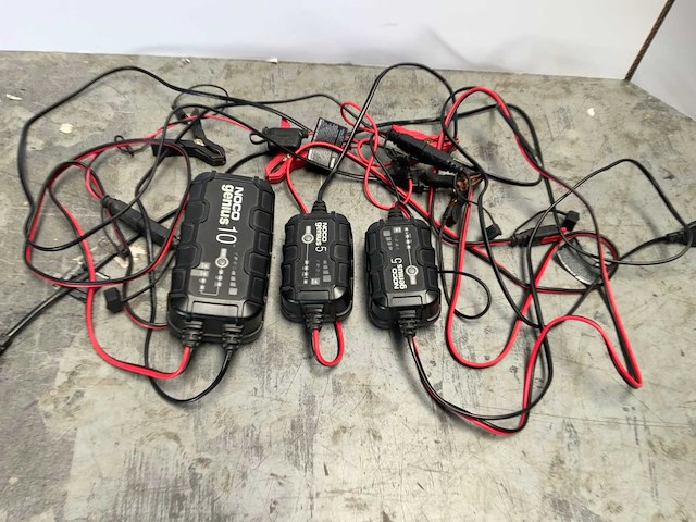Noco genius 10/genius 5 acculader (3x) - afbeelding 1 van  5