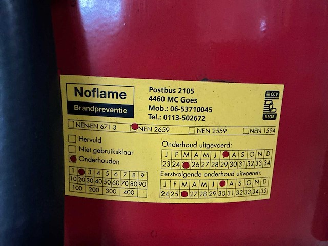 Noflame poederblusser - afbeelding 5 van  8