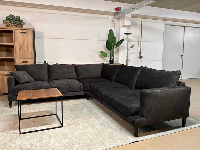 Noire hoekbank - afbeelding 8 van  17