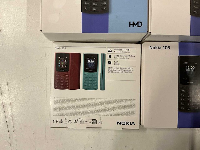 Nokia 105 (6x) - afbeelding 2 van  3