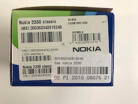 Nokia (2330) classic silver black mobile phones (new) (6x) - afbeelding 9 van  9