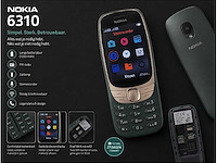 Nokia 6310 mobiele telefoon (20x) - afbeelding 3 van  4