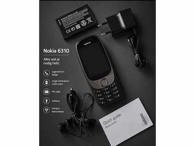 Nokia 6310 mobiele telefoon (20x) - afbeelding 6 van  7