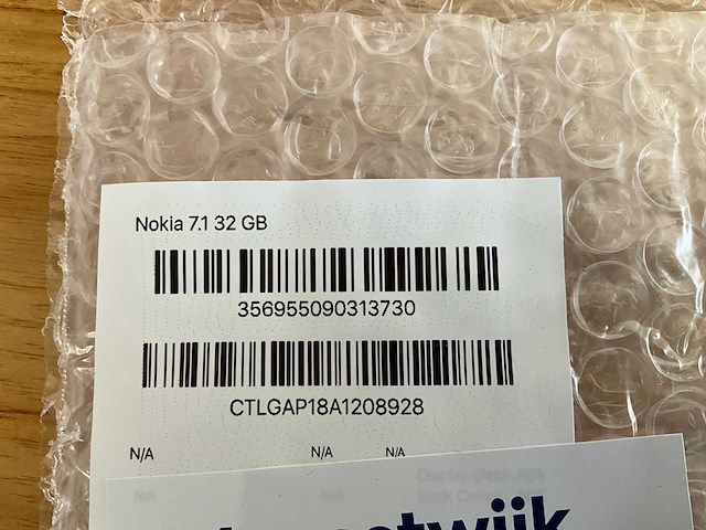 Nokia 7.1 32 gb mobiele telefoon - afbeelding 5 van  5