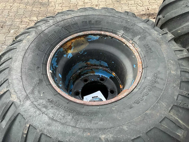 Nokian els band met velg (2x) - afbeelding 3 van  4