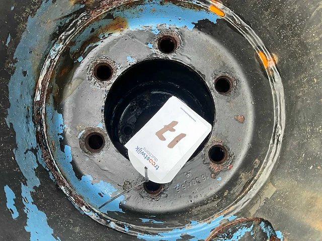 Nokian els band met velg (2x) - afbeelding 4 van  4