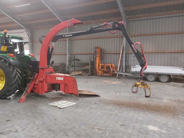 Nokka tp 960 ph pto houtversnipperaar met houtkraan – ø 280 mm – 1600 kg - afbeelding 1 van  23