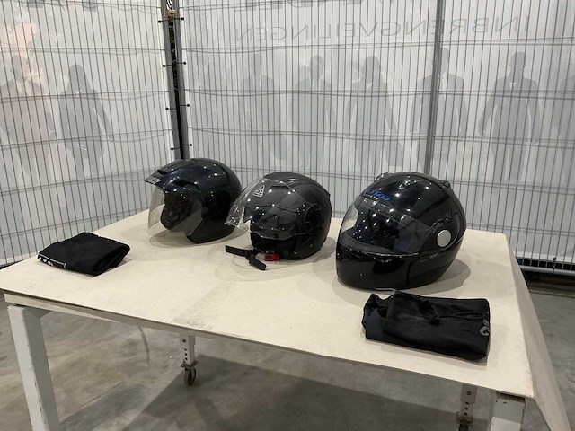 Nolan bayard xenzo - motorhelm (3x) - afbeelding 1 van  7