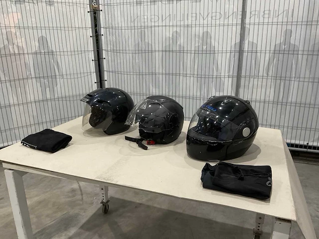 Nolan bayard xenzo - motorhelm (3x) - afbeelding 8 van  8