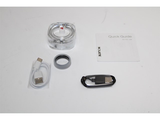 Nolatr smart ring lux black size 12 - afbeelding 2 van  2