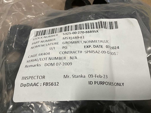 Non metalic grommet (2080x) - afbeelding 2 van  5