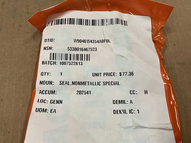 Non metalic special seal - afbeelding 4 van  4