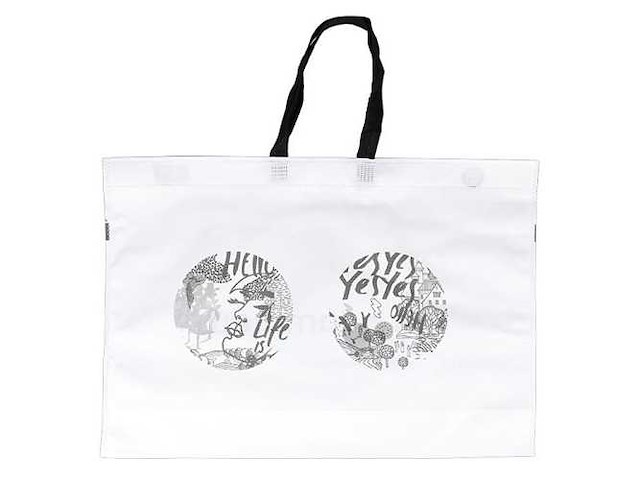 Non woven tas - 60x42cm (400x) - afbeelding 1 van  2
