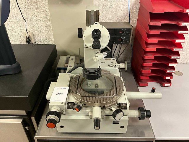 Nonius aus jena profielprojector - afbeelding 3 van  8