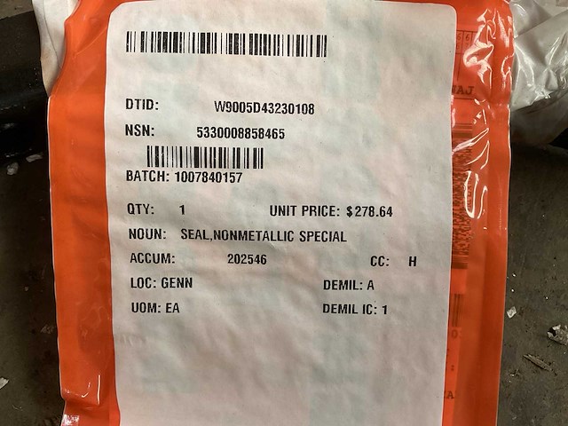 Nonmetalic special seal - afbeelding 1 van  4