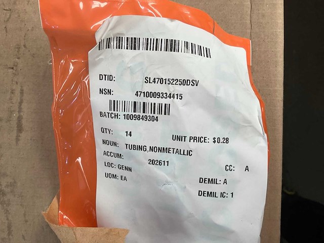 Nonmetallic tubing bag (14x) - afbeelding 3 van  5