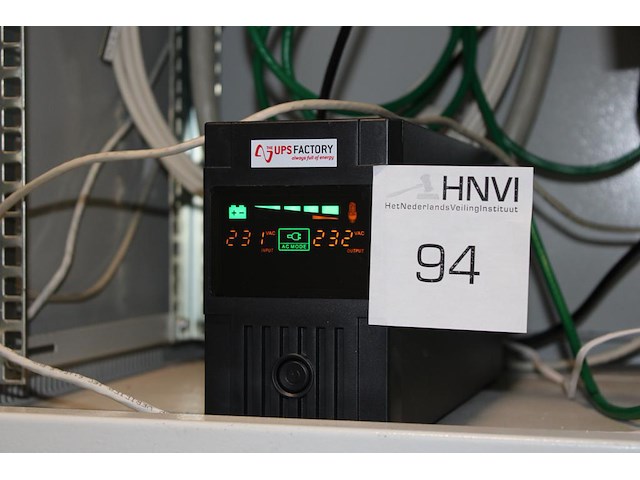 Noodaccu nn type li-ss-schuko 850va. - afbeelding 1 van  2