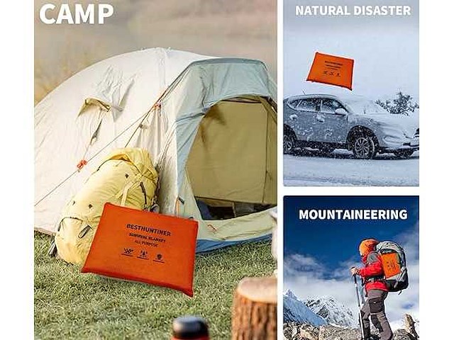 Nooddeken (70x) - afbeelding 2 van  4